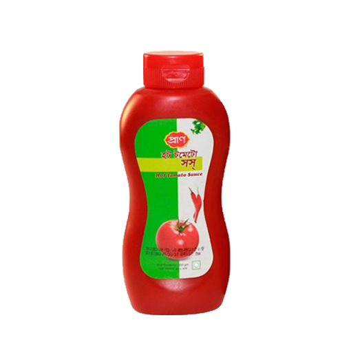 Picture of Pran Hot Tomato Sauce (Plastic Jar) - 550 gm