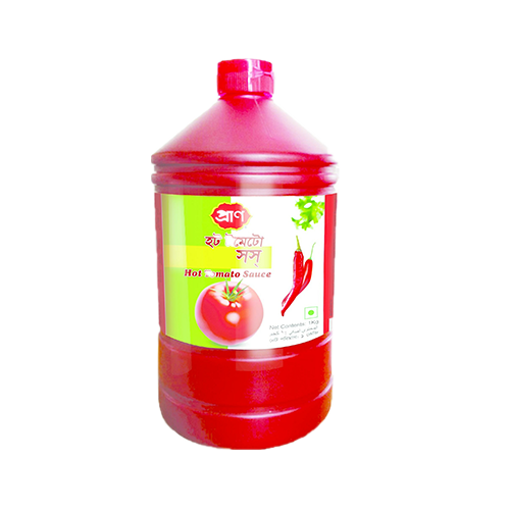 Picture of Pran Hot Tomato Sauce (Plastic Jar) - 1000 gm