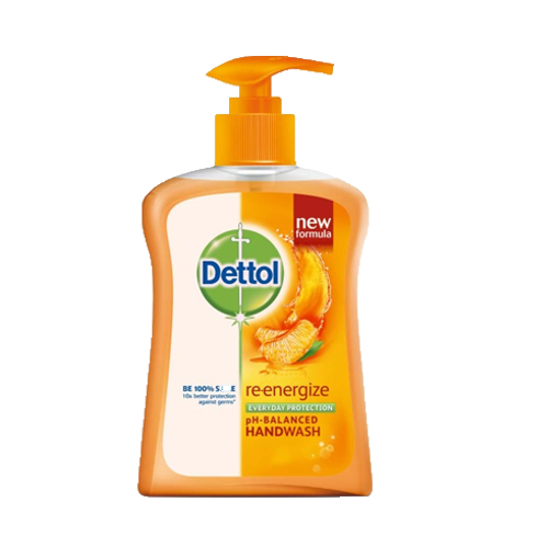 Picture of Dettol Handwash Re-energize Liquid Soap Pump - 200 ml