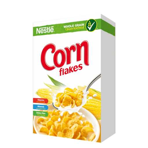 Picture of Nestlé Corn Flakes Breakfast Cereal Box - 275 gm