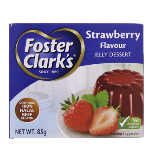 Picture of Foster Clark's Jelly Dessert Strawberry - 85 gm
