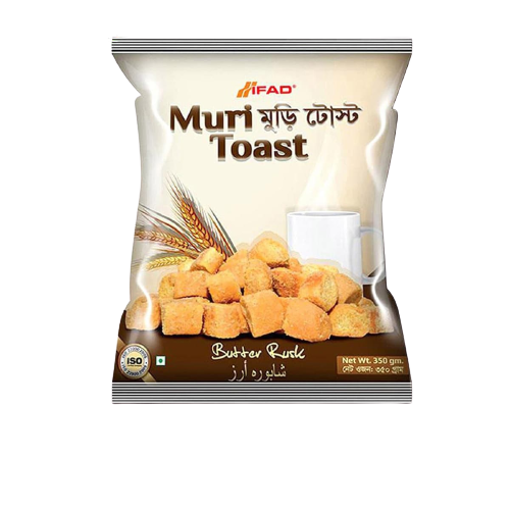 Picture of Ifad Muri Toast Butter Rusk Biscuit - 350 gm