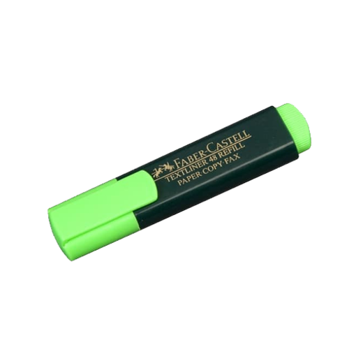 Picture of Faber Castell Highlighter Marker Green - Each