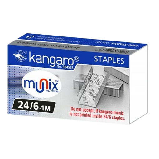 Picture of Kangaro Stapler Pin 24/6-1m Box - 1000 staples