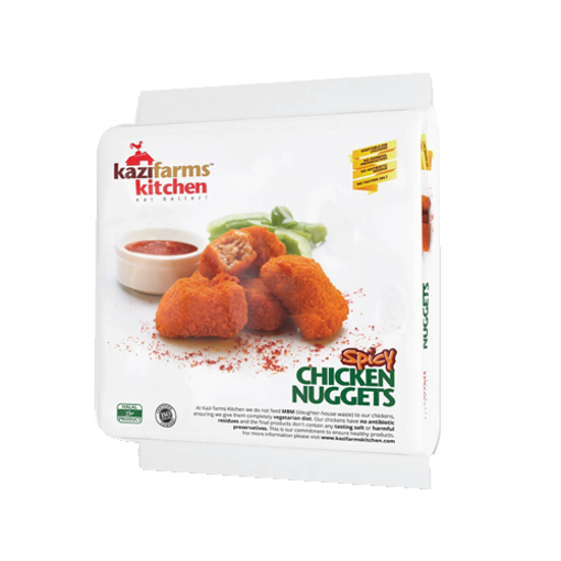 Picture of Kazi Farms Kitchen Chicken Nuggets Spicy - 250 gm