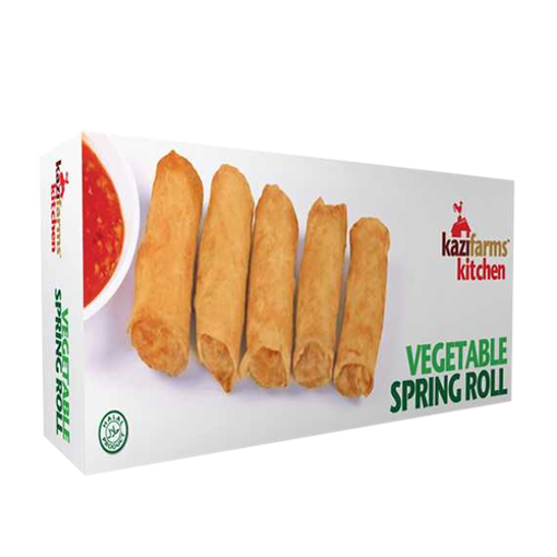 Picture of Kazi Farms Kitchen Vegetable Spring Roll 10 pcs - 400 gm