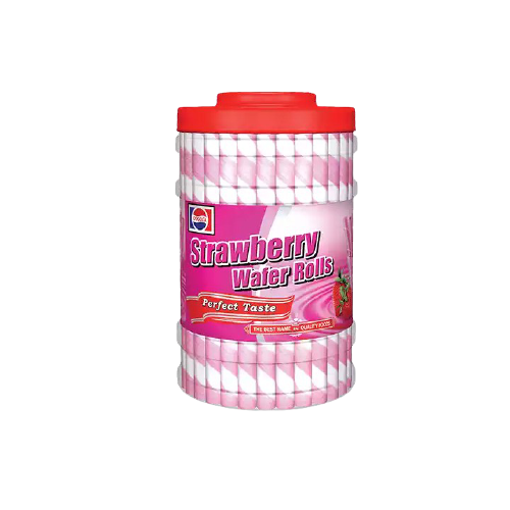 Picture of Cocola Strawberry Wafer Roll Jar - 280 gm